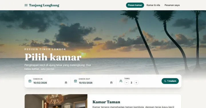 Tampilan Tanjung Lengkung